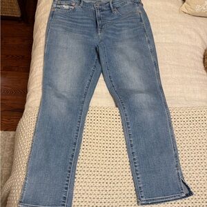 GAP women’s denim jeans 32 / 14 R Slim Mid Rise